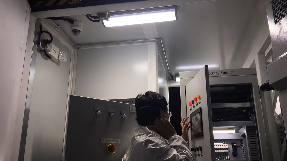 Control room lighting project in the USA with explosion-proof LED