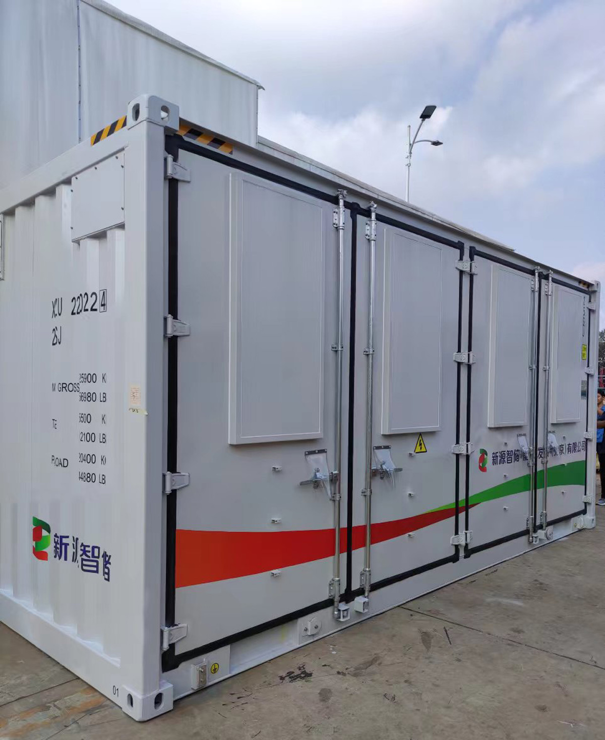 Energy storage containers deployed in Mexico industrial project