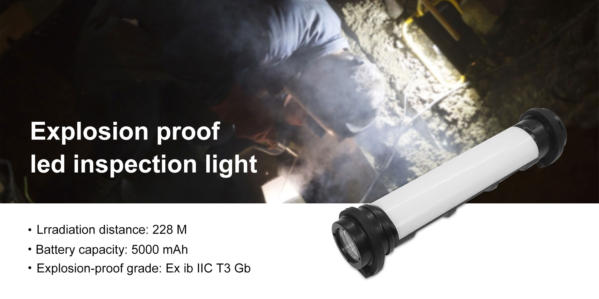 explosion proof led hand lamp