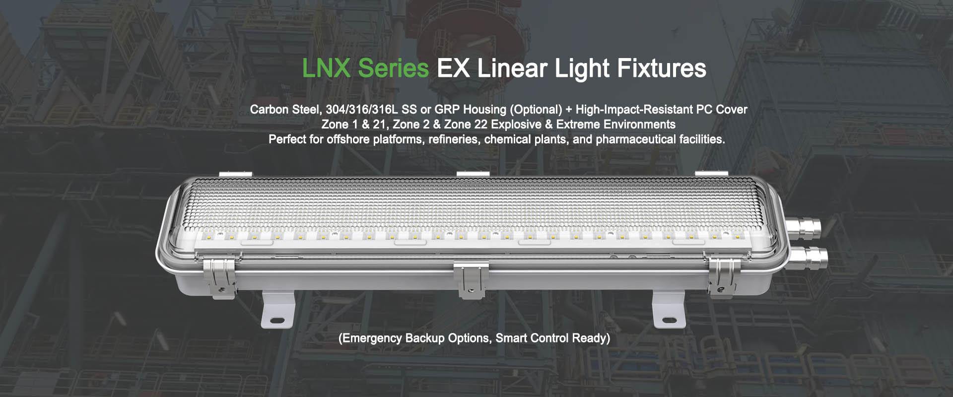 Explosion proof LED Linear Lighting