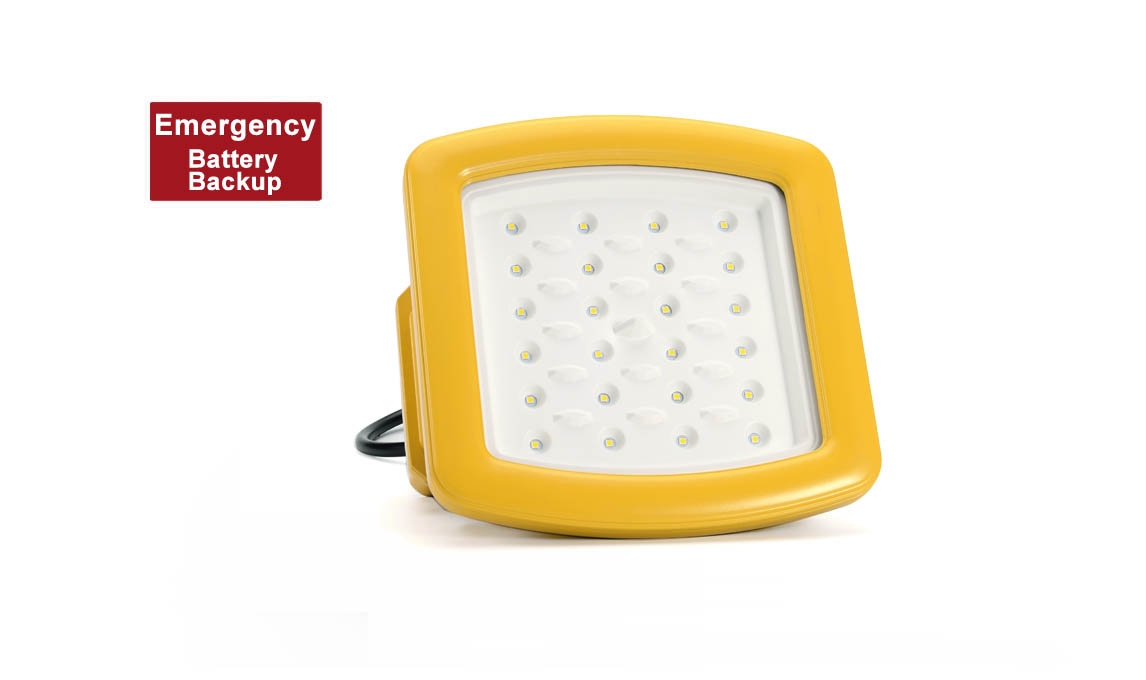 Explosion Proof Emergency Lighting - IECEx ATEX Zone 1 &amp; 21 - 20W/30W/40W