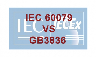 What is the difference between Chinese GB3836 and international IEC explosion-proof certification standards?